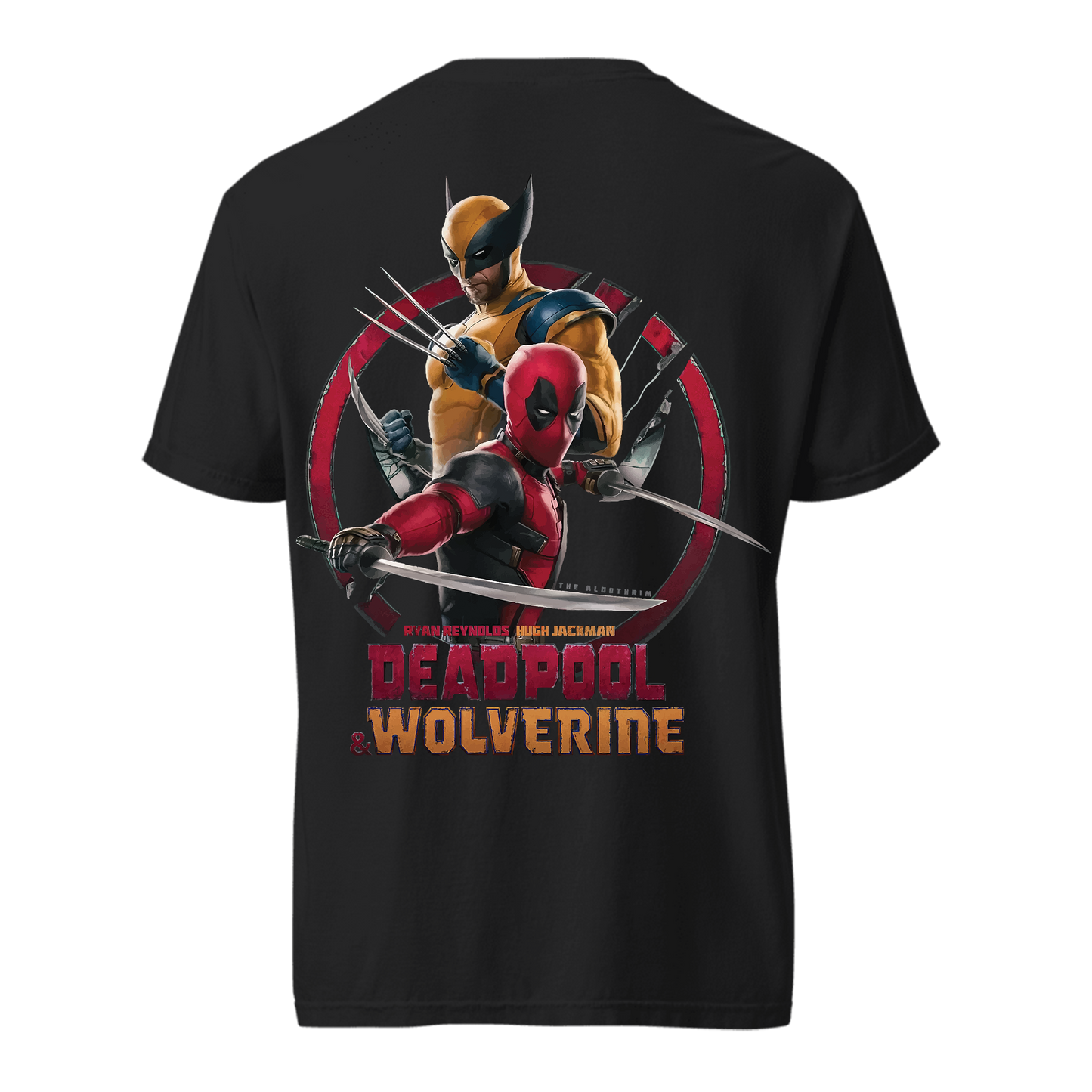 Deadpool & Wolverine T-Shirt – Official Marvel Superhero Graphic Tee