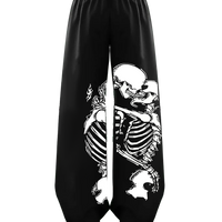 Skeleton Printed Baggy