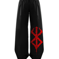 Dark Rune Streetwear Baggy Pants – Gothic Oversized Fit