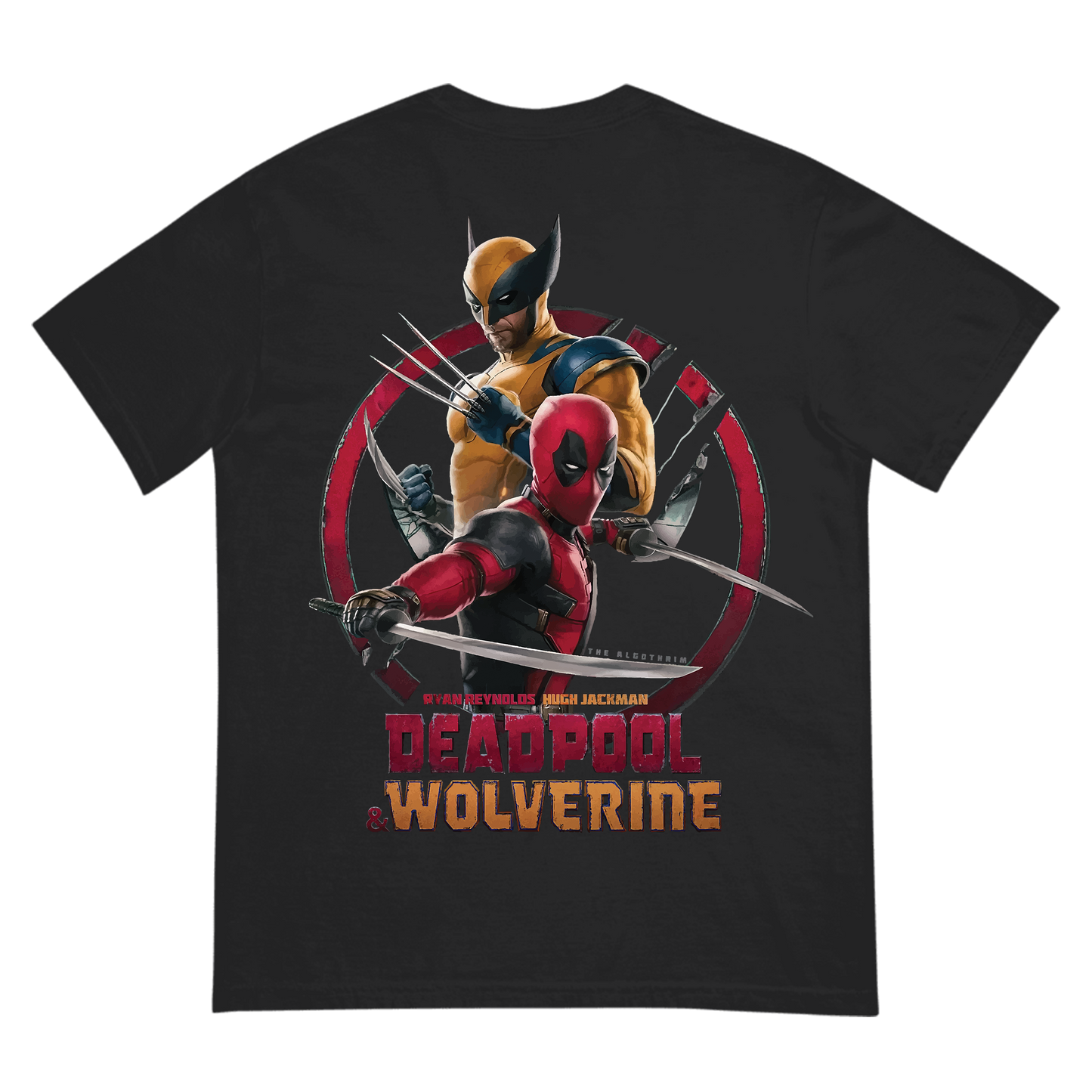 Deadpool & Wolverine T-Shirt – Official Marvel Superhero Graphic Tee