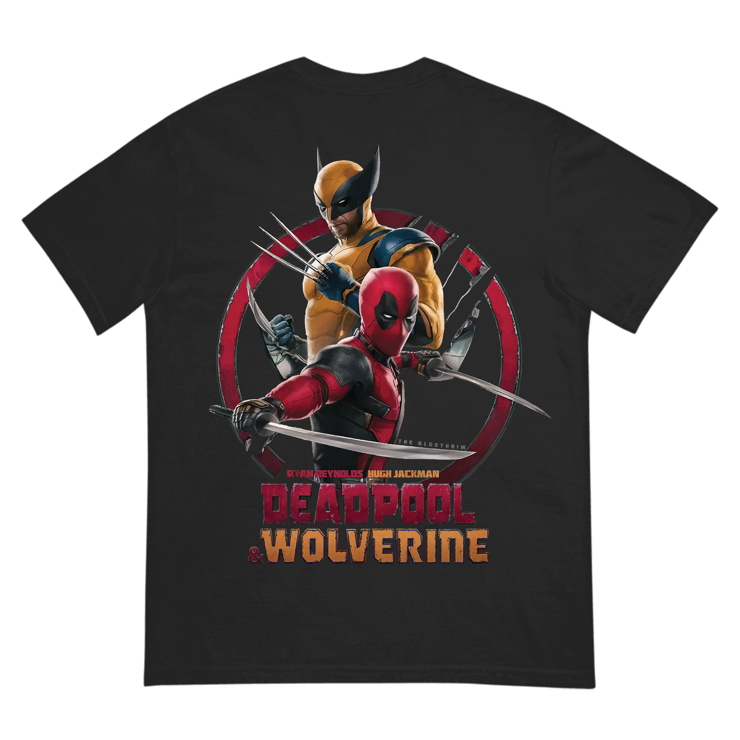 Deadpool & Wolverine T-Shirt – Official Marvel Superhero Graphic Tee