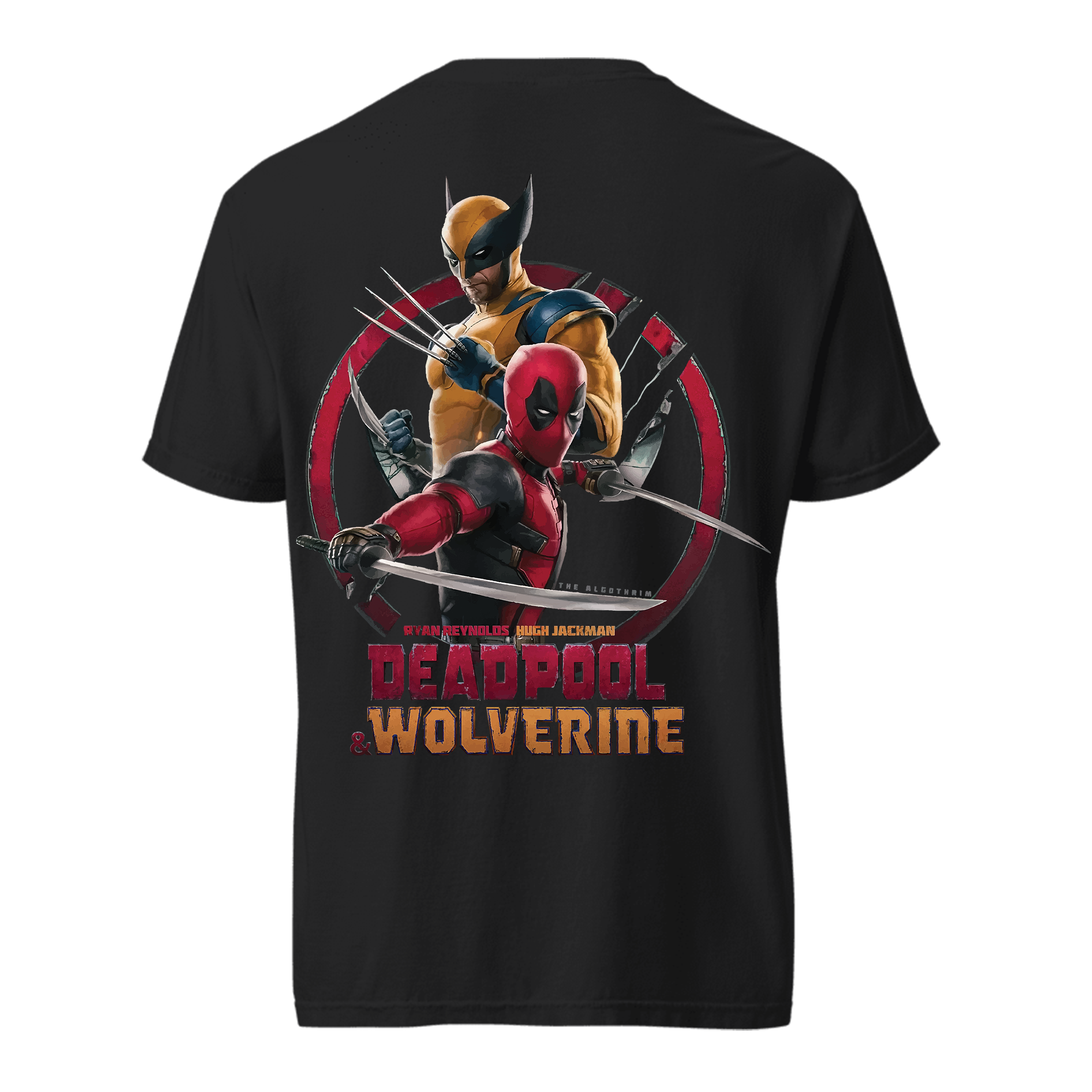 Deadpool & Wolverine T-Shirt – Official Marvel Superhero Graphic Tee