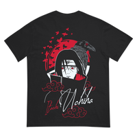 Itachi Uchiha T-Shirt – Akatsuki Crow Design | Naruto Anime Streetwear