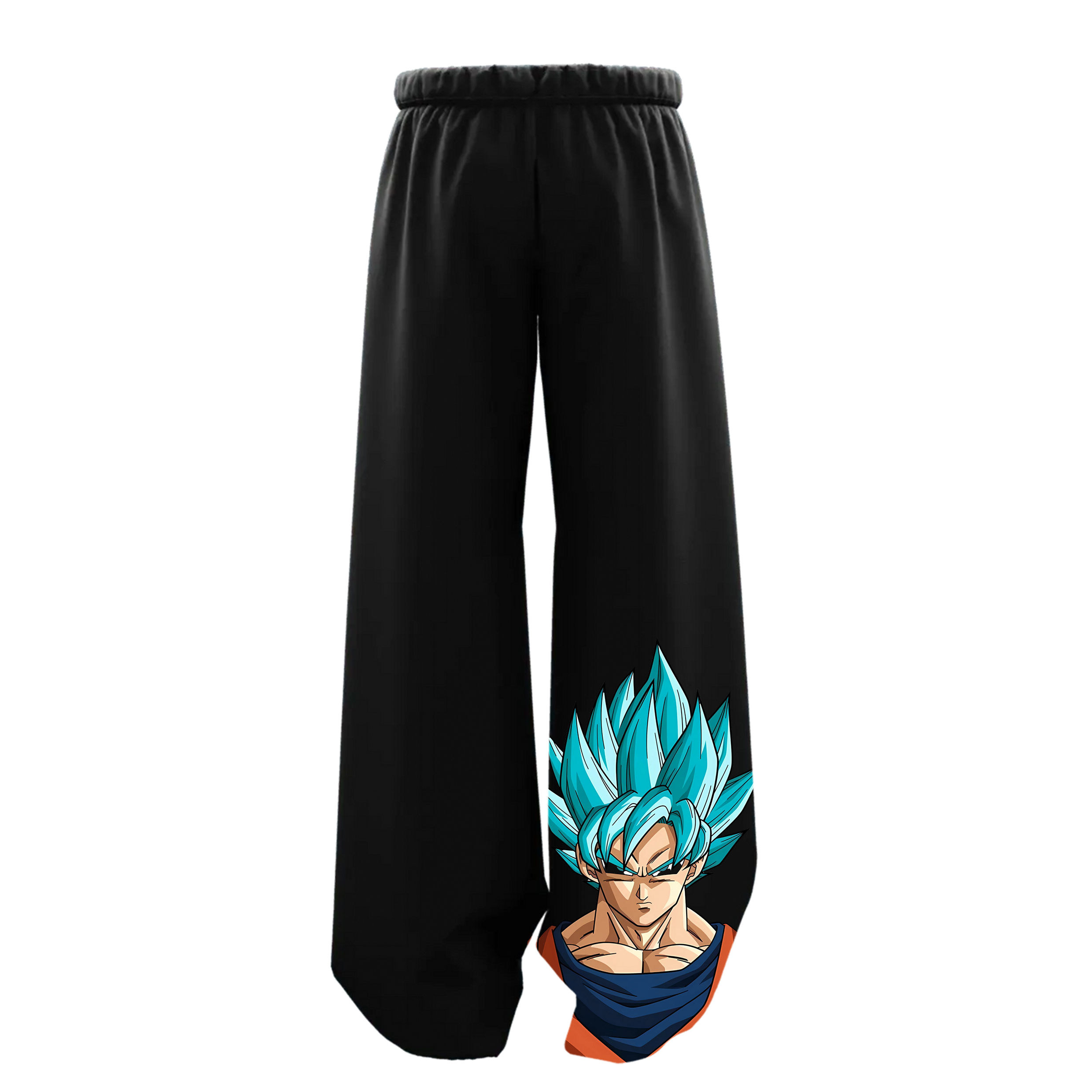 Goku Super Saiyan Blue Prints - Anime Baggy Pants