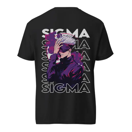 Sigma Anime T-Shirt – Bold Back Graphic Streetwear Tee